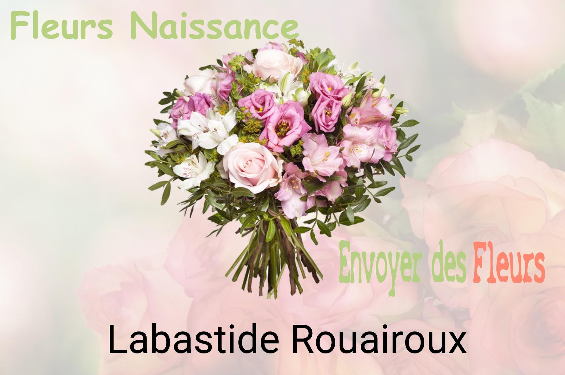 Bouquet de fleurs de naissance livré à Labastide-Rouairoux